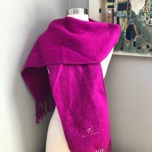 Alpaca Camargo Alpaca Pink Fuchsia Soft Winter Scarf NEW